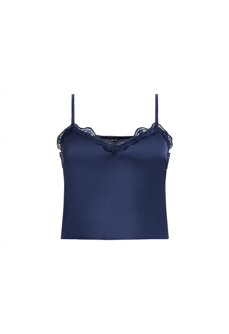 Lioness All Romance Cami Top Donkerblauw | Nederland-DJARG2618