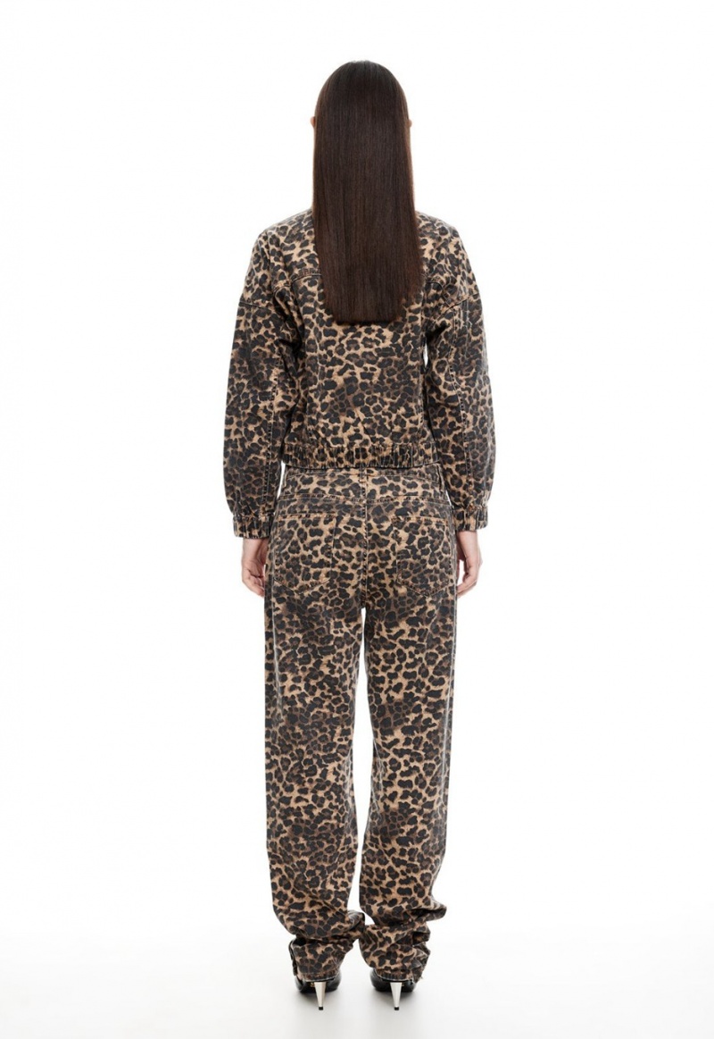 Lioness Carmelas Jeans Leopard | Nederland-TZXEP0862