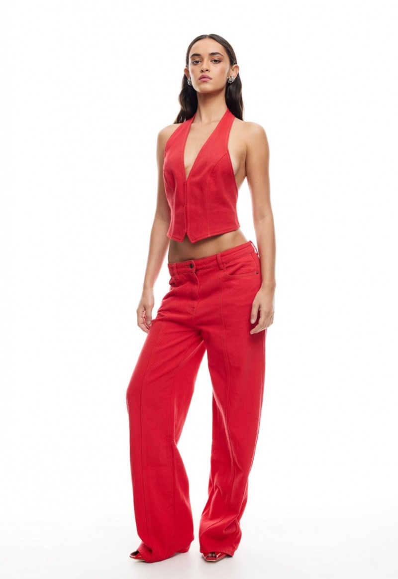 Lioness Dawson Jeans Rood | Nederland-JBUWG2795