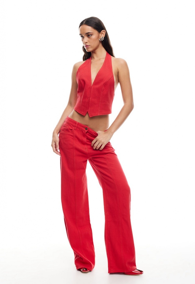 Lioness Dawson Jeans Rood | Nederland-JBUWG2795