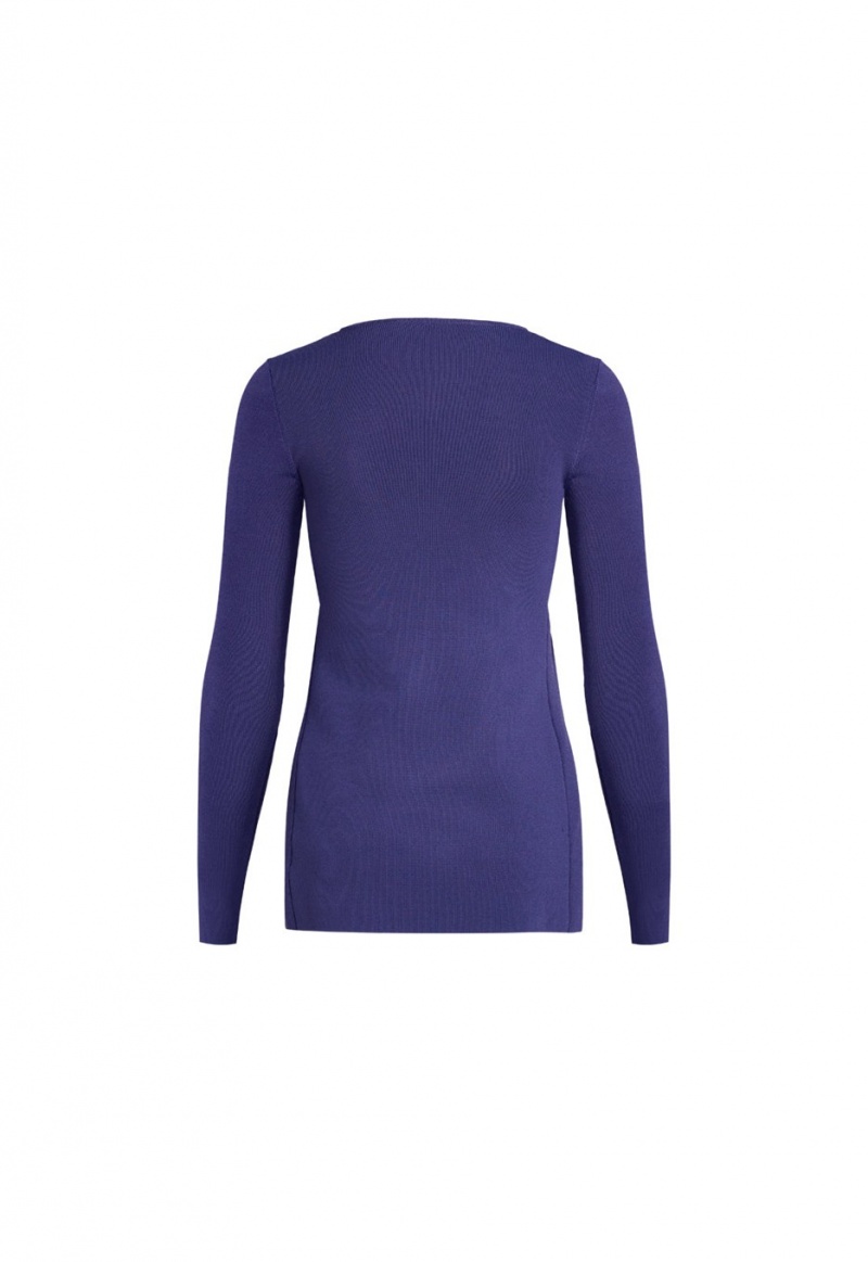 Lioness Dna Knit Top Donkerblauw | Nederland-LDUKC1689