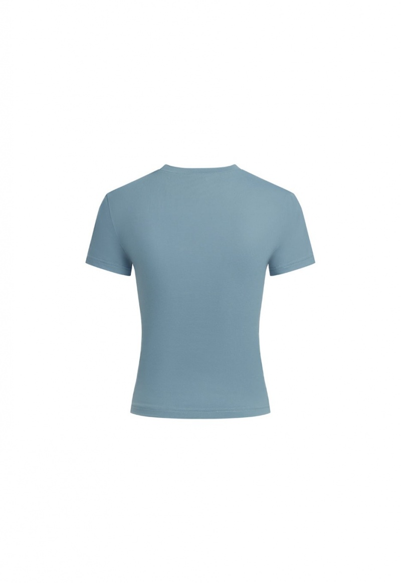 Lioness Essential T-Shirt Blauw | Nederland-XMLBR3289