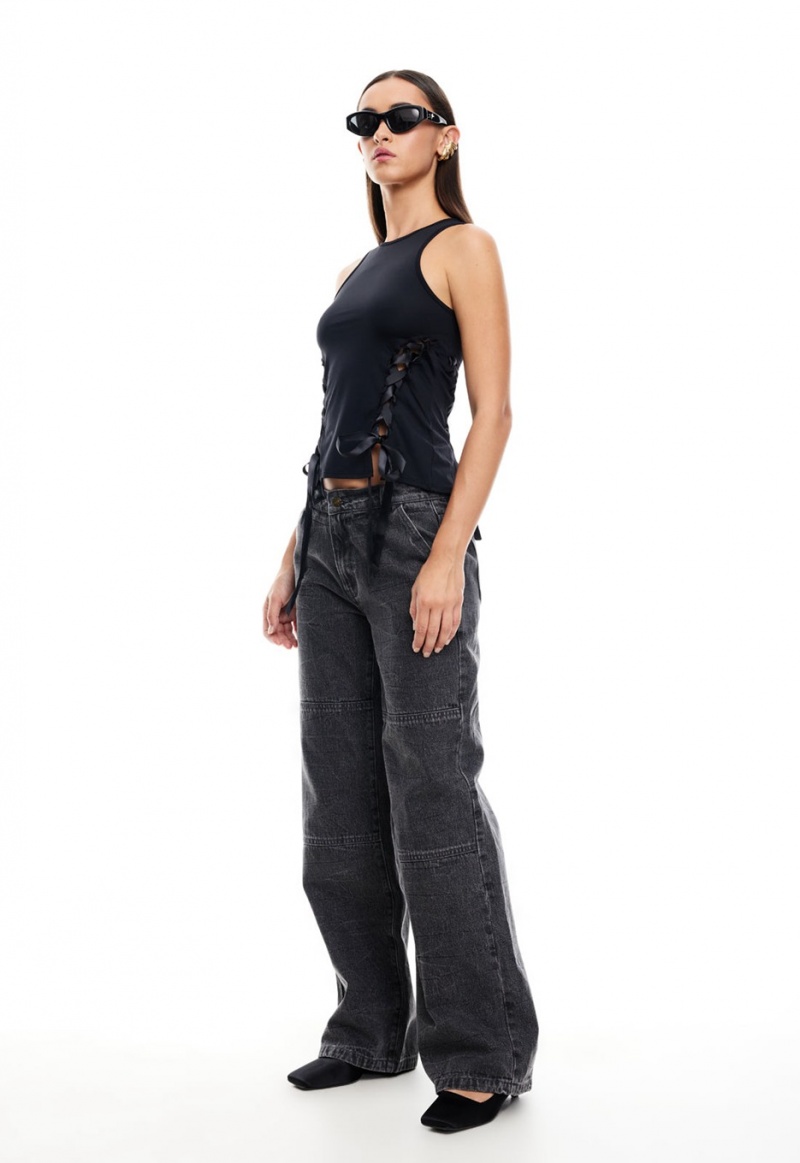 Lioness Freedom Jeans Zwart | Nederland-HDMEF2543