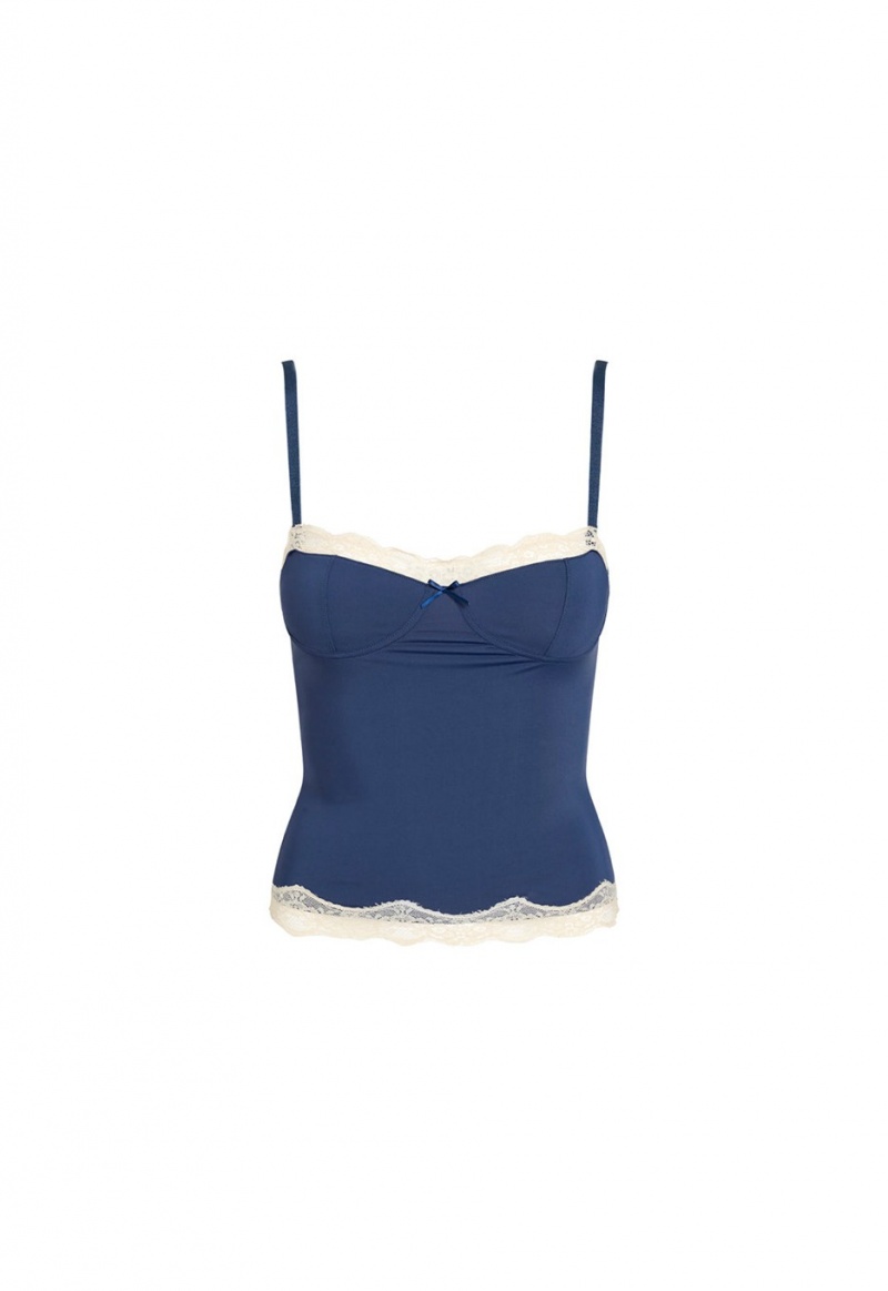 Lioness Model Cami Top Donkerblauw | Nederland-XLFTQ2659