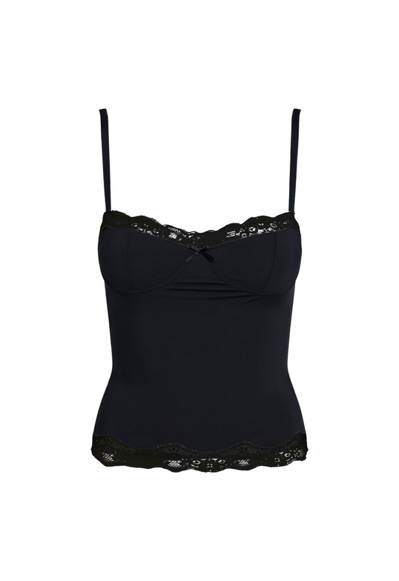 Lioness Model Cami Top Zwart | Nederland-HSYFD8651