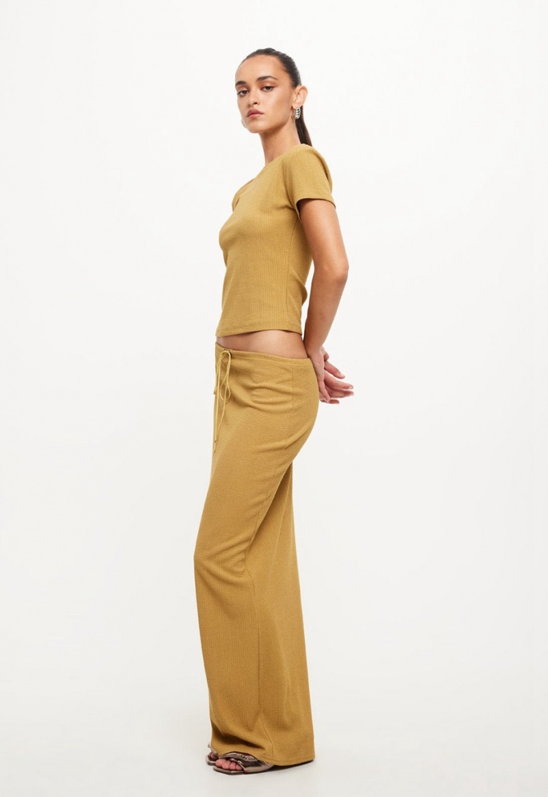 Lioness Nostalgic Maxi Rok Geel | Nederland-SKRTW5846