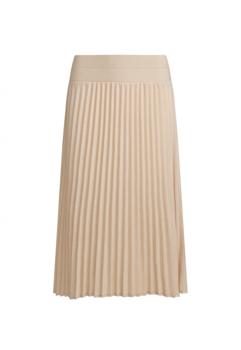 Lioness Sydney Pleat Rok Beige | Nederland-ASTCR8674